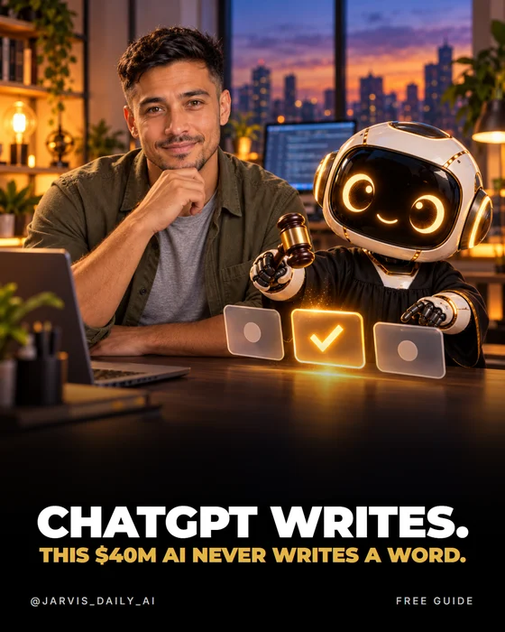 ChatGPT writes. This $40M AI never writes a word. — cover